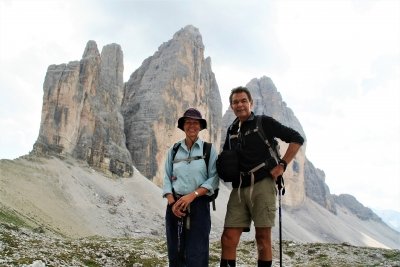 Alpine rose in Tre Cime di Lavaredo