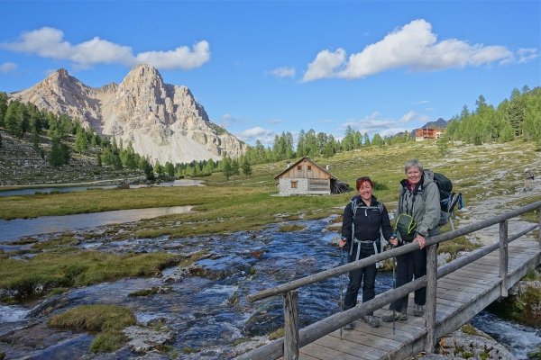 Senes Fanes Nature Park in the Dolomite